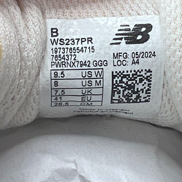 New Balance 237V1 Retro Sneakers Dark Vintage Rose/Rosewood Women's 9.5B NWOB - Picture 10 of 10